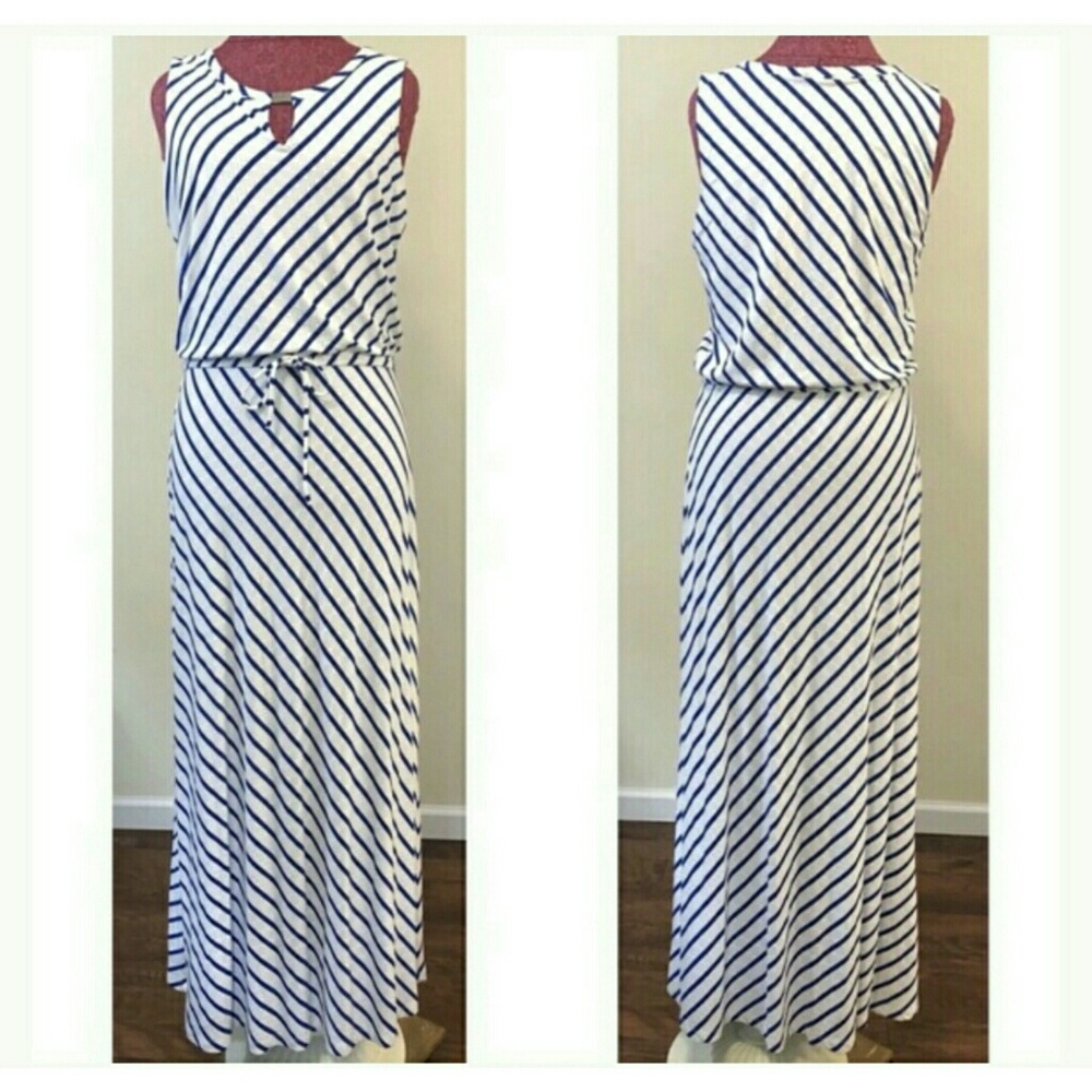 Talbots Striped Maxi Dress
Size XL